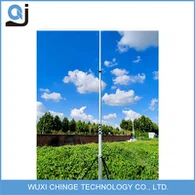 Mastro telescópico manual