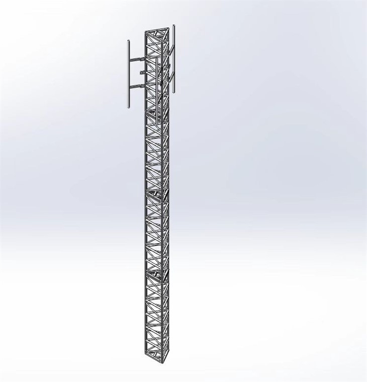 Telescopic Unguyed Tower